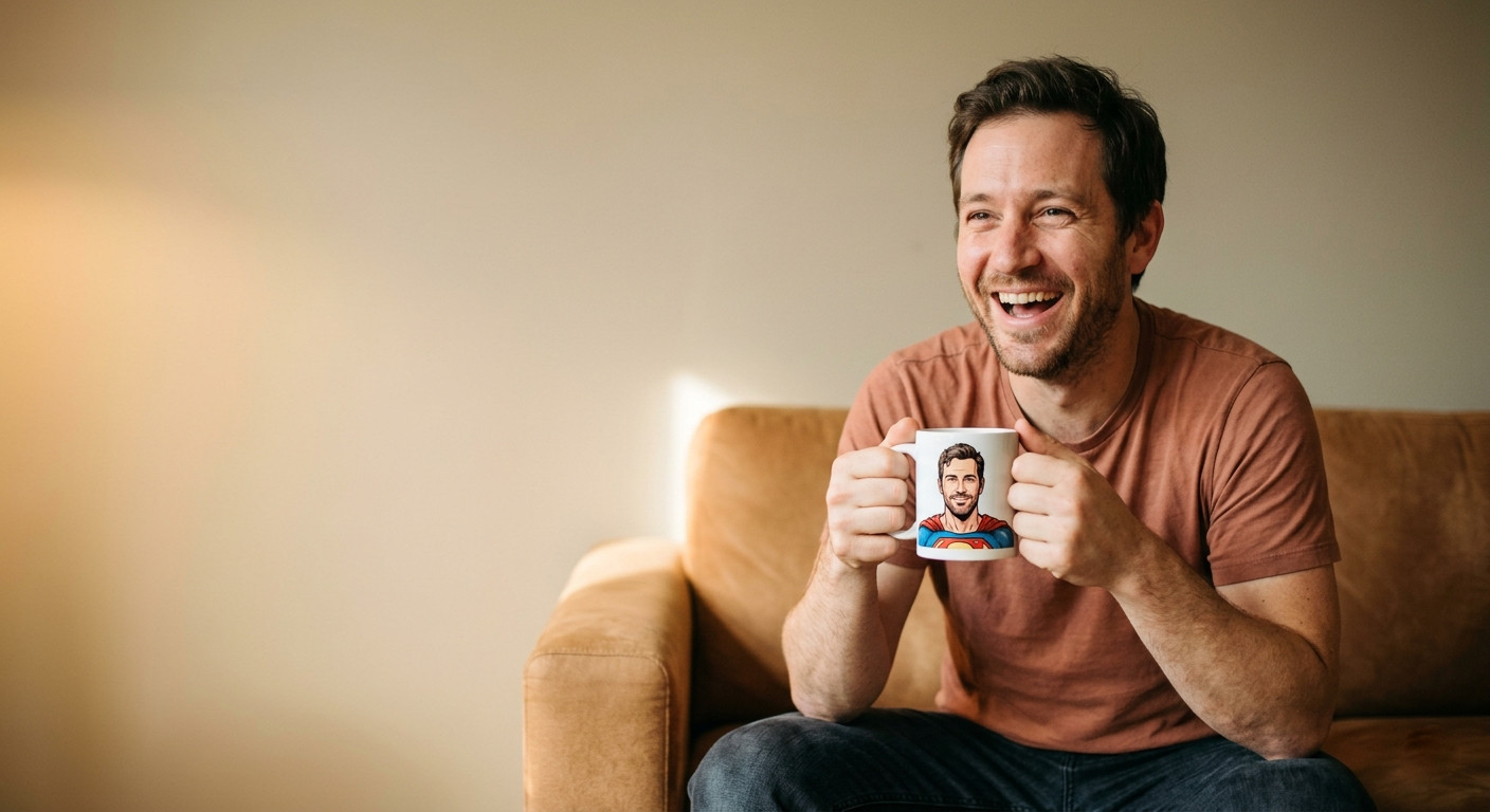 Personalisierte Heldentasse